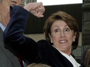 Nancy Pelosi Flexing Her Muscles