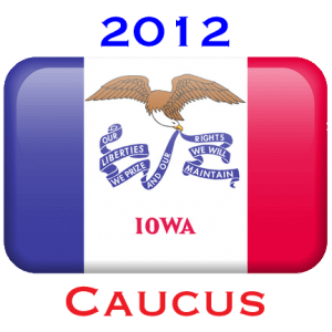 Iowa Flag Button-Caucus-2012